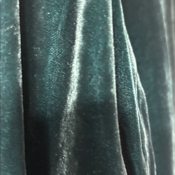 Eileen Fisher angled front long sleeve open front rayon silk blend velvet jacket - Picture 10 of 10